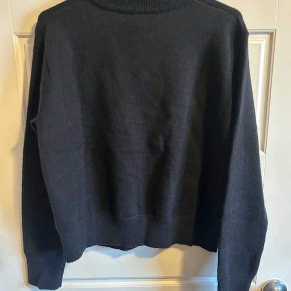 She + Sky Glitter Bow Sweater - Picture 4 of 6